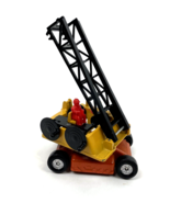 Vintage Crane Toy Die Cast Double Short Boom 1970s 1263 Orange Lone Star  - €10,77 EUR