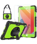 iPad 7th Generation Case 2020 10.2 Inch with Tempered Glass Screen Prote... - $21.72