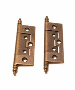 Pair of Copper Look Metal Cabinet Hinge Kitchen Cupboard Hardware - $94.72 MXN