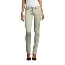 Arizona Women&#39;s Juniors High Rise Skinny Jeans Size 1 Dune Color Slim Fit NEW - £16.75 GBP