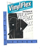 Ford Courier Pickup Truck Vinyl Flex Tailgate Letters Decal WhiteBlue Bl... - £11.75 GBP