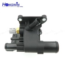 Water Outlet Engine Coolant Thermostat Housing + Sensor For 2006-2013  3 6 5 CX- - £87.98 GBP