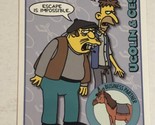 The Simpsons Trading Card 2001 Inkworks #21 Ugolin And Cesar - $1.97