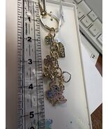 Disney Lilo and Stitch brass chin Keychain Charm NEW - $35.97