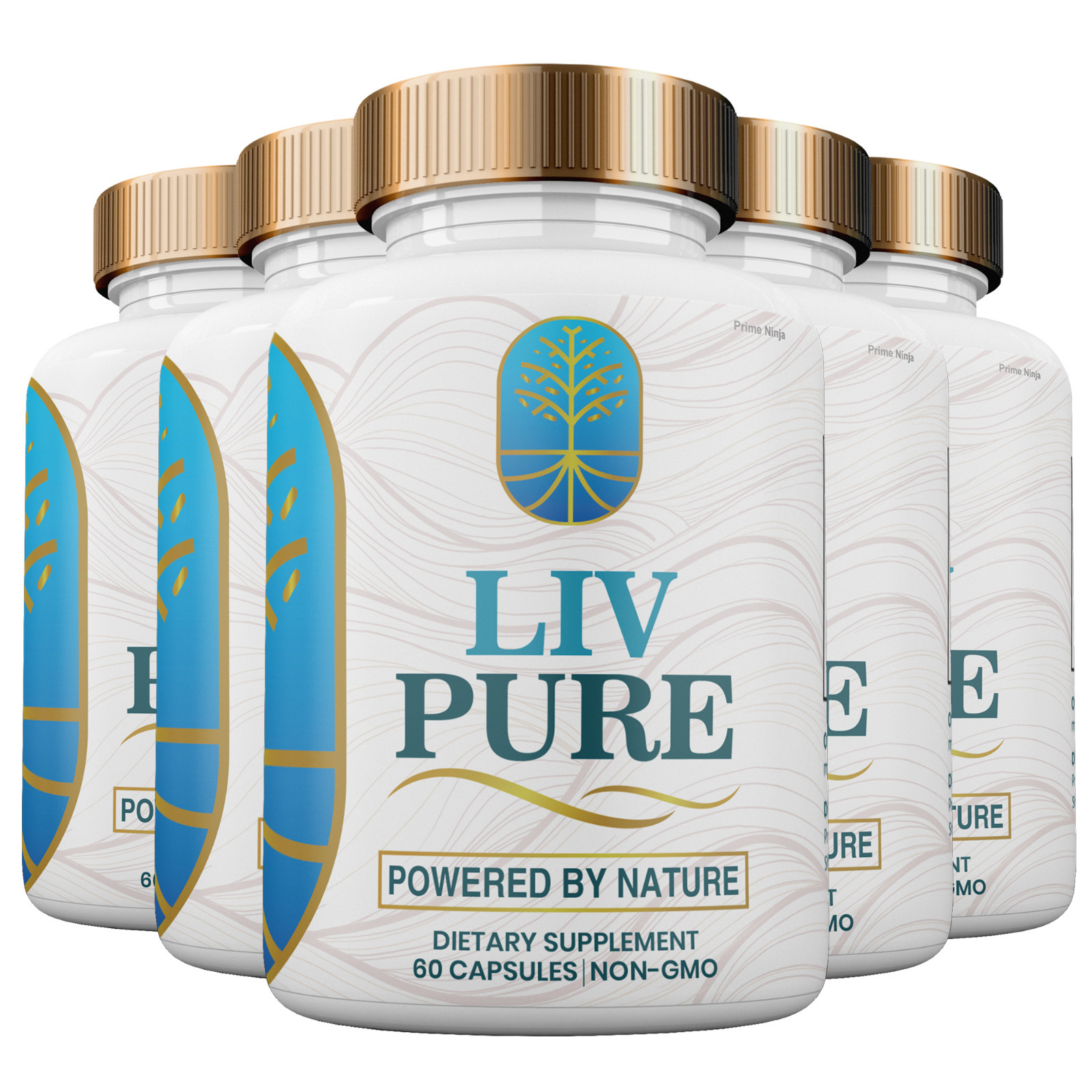 5 Pack Liv Pure, Liv Pure Powered by Nature, Liver Cleanse and Detox - £86.22 GBP