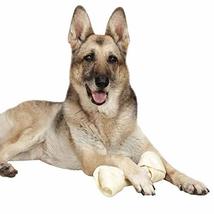 MPP Natural Rawhide Dog Bones Dental Treats Long Lasting Knotted Beef Ch... - $11.30+