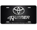 Toyota 4Runner Inspired Art on Mesh FLAT Aluminum Novelty Auto License T... - $17.99