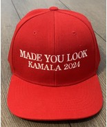 Harris Walz MADE YOU LOOK Embroidered Hat Election Rally Kamala Presiden... - €16,18 EUR