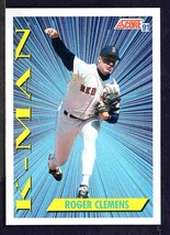 Boston Red Sox Rogers Clemens K-Man 1991 Score #684 ! - £0.39 GBP