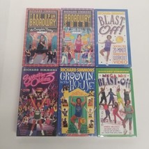 Richard Simmons Aerobatic Workout VHS Tape Lot of 6, All Different, New ... - £15.53 GBP
