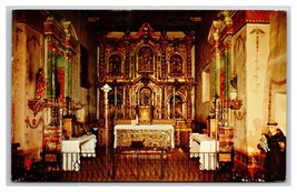 Mission San Juan De Capistrano Interior San Antonio Texas TX Chrome Postcard U24 - £1.51 GBP