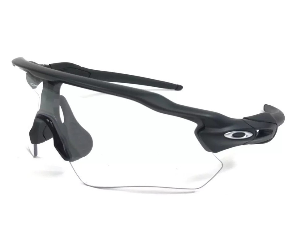 Oakley RADAR EV Matte Black Frame with Clear Lens Sunglass OO9208-74 PIC... - $138.59