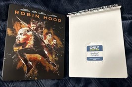 Robin Hood 4K Ultra HD + Blu-ray, NO DIGITAL, LIMITED EDITION STEELBOOK,... - £17.99 GBP