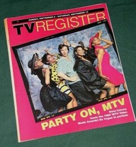 EN VOGUE TV REGISTER NEWSPAPER SUPPLEMENT VINTAGE 1992 - $24.99