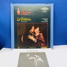 Laser Disc Videodisc Laserdisc vtg La Boheme Royal Opera covent garden Puccini - £15.44 GBP