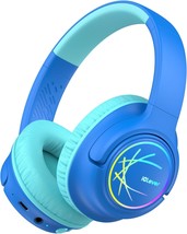 Iclever Kids Bluetooth Headphones With Led Lights, 43H Playtime, Type-C,... - $37.99