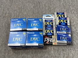 Panasonic TDK Mini DV Cassette Lot of 30 Tapes 60 Minute Digital Video D... - $2,781.74 MXN