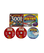 Lot of 2 PC CD Rom Galaxy of Games 3001 &amp; Slippery Words Casino Puzzle C... - $15.83