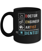 Coffee Mug Funny Doctor Engineer Artist Destist  - £15.94 GBP