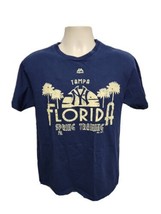 NY Yankees Tampa Florida Spring Training Adult Medium Blue TShirt - £15.97 GBP