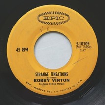 Bobby Vinton - Take Good Care Of My Baby / Strange Sensations 45 rpm 7&quot; ... - $7.10