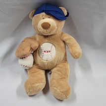 Baby Ganz Musical Pull Down Crib Toy Teddy Bear Baseball MVP M.V.P Lulla... - $49.49