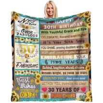 30Th Birthday Gifts For Women, Birthday Gift For 30 Year Old Woman, Happy , Birt - £34.92 GBP