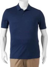 Mens Polo Big Tall Golf FILA Navy Short Sleeve Tru Dry Classic Shirt $48... - £15.77 GBP