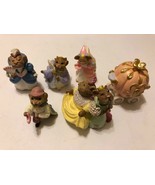  1994 Cinderella Hallmark Merry Miniatures Complete Set 6 pcs  - £15.82 GBP