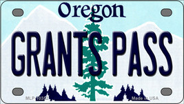 Grants Pass Oregon Novelty Mini Metal License Plate Tag - $14.95