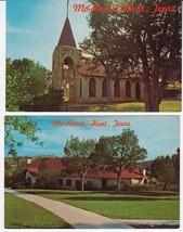 (2)  PRESBYTERIAN MO-RANCH - HUNT, TEXAS  Frank Whaley Chrome Postcards - $8.99