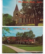 (2)  PRESBYTERIAN MO-RANCH - HUNT, TEXAS  Frank Whaley Chrome Postcards - $170.16 MXN