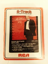 8 Track Audio Cassette Cartridge Roger Whittaker With Love 1980 Vintage ... - $19.99