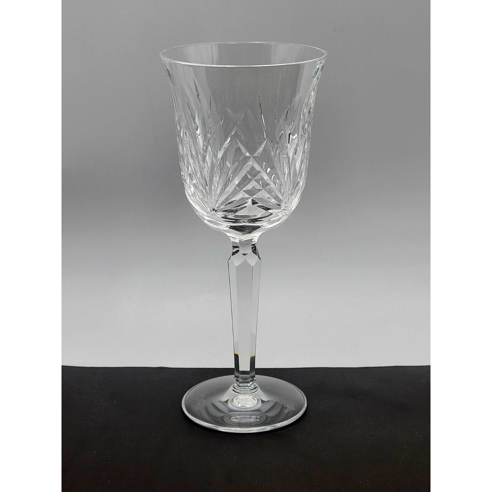 Waterford Crystal Leana Wine Glass 7 3/4" Retired Vtg Discontinued Item image 2