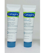 2x Cetaphil Deep Hydration Healthy Glow Daily Cream Travel Size Lot 10g/... - £12.30 GBP