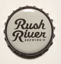 Rush River Brewing Company Beer Bottle Crown Cap River Falls Wisconsin - £2.12 GBP