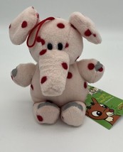 Rudolph Island of Misfit Toys Pink Spot Elephant 7&quot; Plush 2000 Prestige NWT - £56.04 GBP