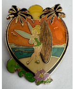 Disney Tinkerbell with Surfboard Beach Limited Edition Pin 2009 - $47.47 CAD