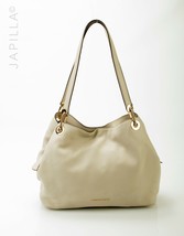 Elegant OFF-WHITE/IVORY Michael Kors Pebbled Leather Shoulder Bag Purse! - £106.04 GBP