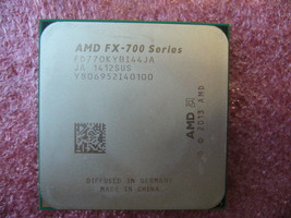 QTY 1x AMD FX-770K 3.5 GHz Quad-Core (FD770KYBI44JA) CPU Socket FM2+ - £49.56 GBP