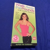 Walk Away the Pounds with Leslie Sansone - Super Fat Burning (VHS, 2001) - £3.83 GBP