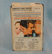 Doctor Zhivago Original Soundtrack Vintage 1966 Original Cassette &amp; Case  - £5.08 GBP