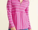 Habitat Women&#39;s Weekend Terry Quarter Zip Top Berry - $52.00