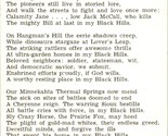 Postcard Paul Hennessey Poem &quot;In My Black Hills&quot; Black Hills South Dakot... - $8.87