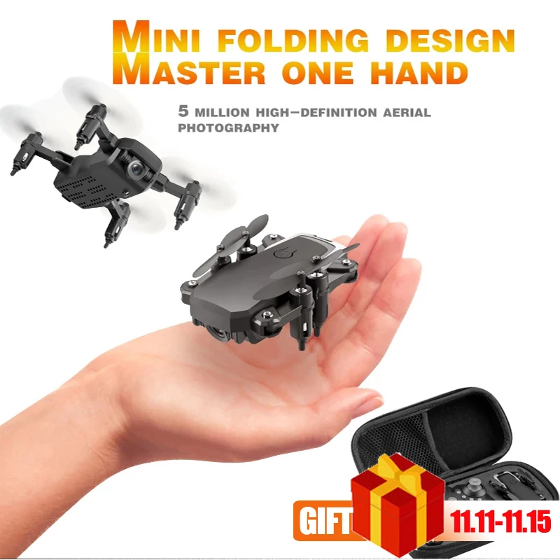 LF606 Wifi FPV Foldable RC Drone with 4K HD Camera Follow Altitude Hold 3D Flips - $18.88+