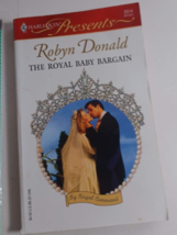 the royal baby bargain by robyn donald harlequin novel fiction paperback good - £4.73 GBP