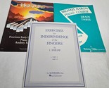 Piano Instruction/Solos/Exercises Book Lot of 3 - $8.98