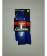 NEW Rawlings BASEBALL BELT AND SOCK COMBO - COLOR BLUE - SIZE SMALL - €14,43 EUR