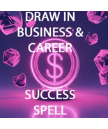 50-200X FULL COVEN  DRAW IN BUSINESS &amp; CAREER SUCCESS HIGH MAGICK CASSIA... - $23.33+