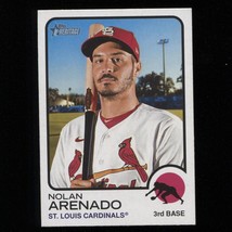 2022 Topps Heritage High Number Nolan Arenado #416 Color Variation Cardinals - $9.89